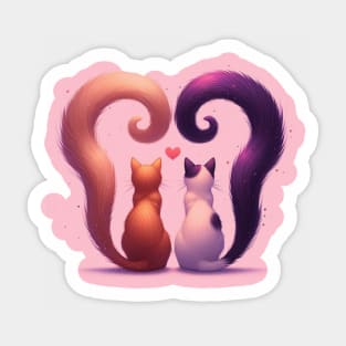 Tails of Affection Sticker